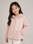 Giubbino per bambina Molo Kids rosa con cappuccio 5W26L205 8058 MOLO KIDS 