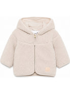 Giubbino per neonati Molo beige con effetto lana 5W26L207 5645 MOLO KIDS 