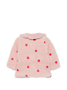 Giubbino per neonata Molo Kids rosa chiaro con ricamo a fiori 5W26L210 3480 MOLO KIDS 