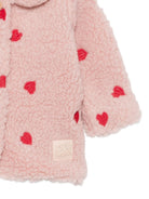 Giubbino per neonata Molo Kids rosa chiaro con ricamo a fiori 5W26L210 3480 MOLO KIDS 