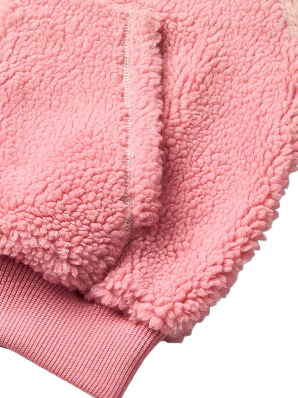 Giubbino per bambina Molo Kids rosa con applicazione logo 5W26L301 5711 MOLO KIDS 