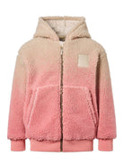 Giubbino per bambina Molo Kids rosa con applicazione logo 5W26L301 5711 MOLO KIDS 