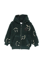 Giubbino per bambino Molo Kids verde scuro con cappuccio 5W26L301 6252 MOLO KIDS 