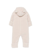 Tutina per neonato Molo Kids beige con applicazione frontale con logo 5W26L302 5645 MOLO KIDS 