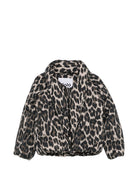 Giubbino per bambina Molo Kids multicolore con stampa leopardata 5W26M308 9783 MOLO KIDS 