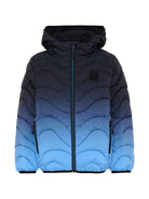 Giubbino per bambino Molo Kids multicolore con patch logo sul petto 5W26M311 5714 MOLO KIDS 
