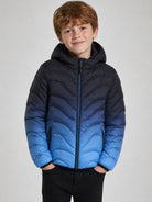 Giubbino per bambino Molo Kids multicolore con patch logo sul petto 5W26M311 5714 MOLO KIDS 