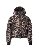 Giubbino per bambina Molo Kids marrone con stampa animalier 5W26M322 9783 MOLO KIDS 