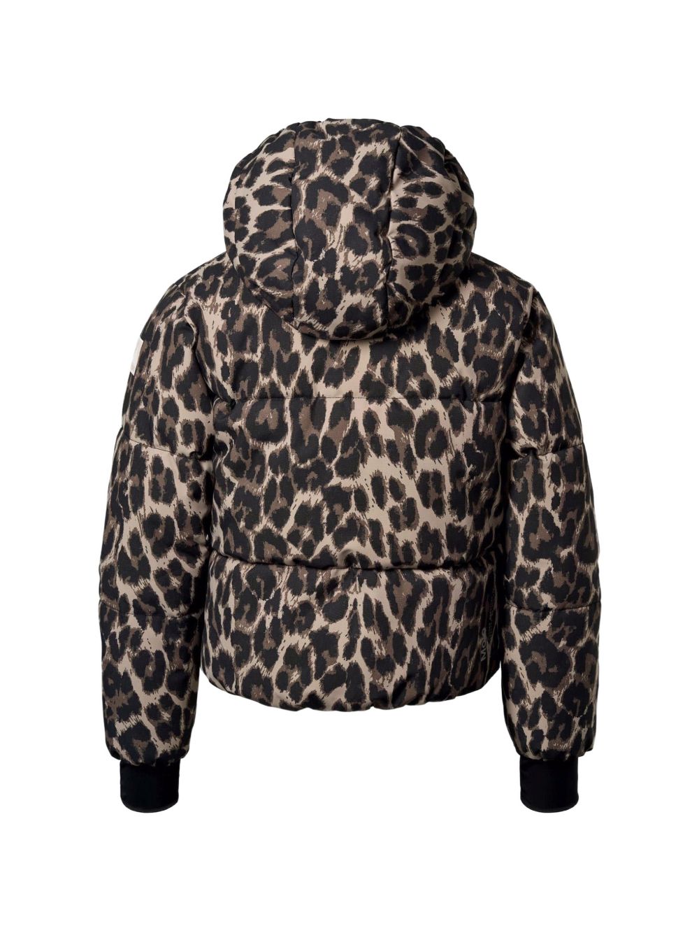 Giubbino per bambina Molo Kids marrone con stampa animalier 5W26M322 9783 MOLO KIDS 