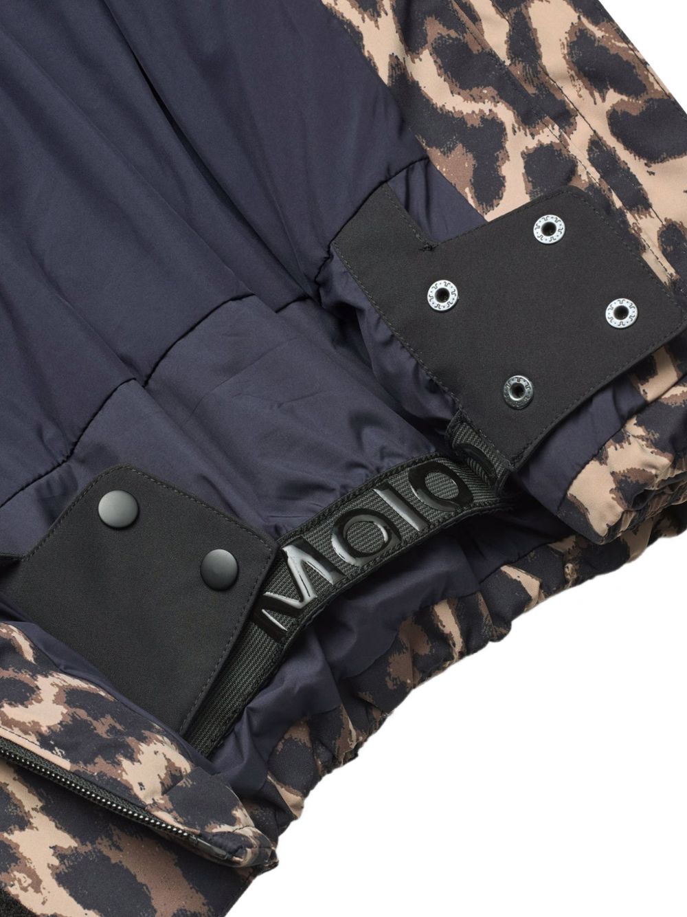 Giubbino per bambina Molo Kids marrone con stampa animalier 5W26M322 9783 MOLO KIDS 