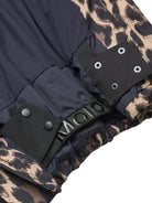 Giubbino per bambina Molo Kids marrone con stampa animalier 5W26M322 9783 MOLO KIDS 
