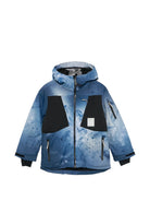 Giubbino per bambino Molo Kids multicolor con stampa grafica alpina 5W26M324 5708 MOLO KIDS 