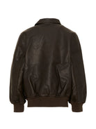 Giacca bomber per bambino Molo Kids marronecon colletto aperto 5W26M403 5722 MOLO KIDS 