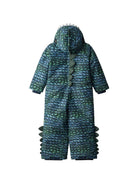 Tuta da neve per bambino Molo Kids blu con stampa pelle di dinosauro 5W26N202 4015 MOLO KIDS 