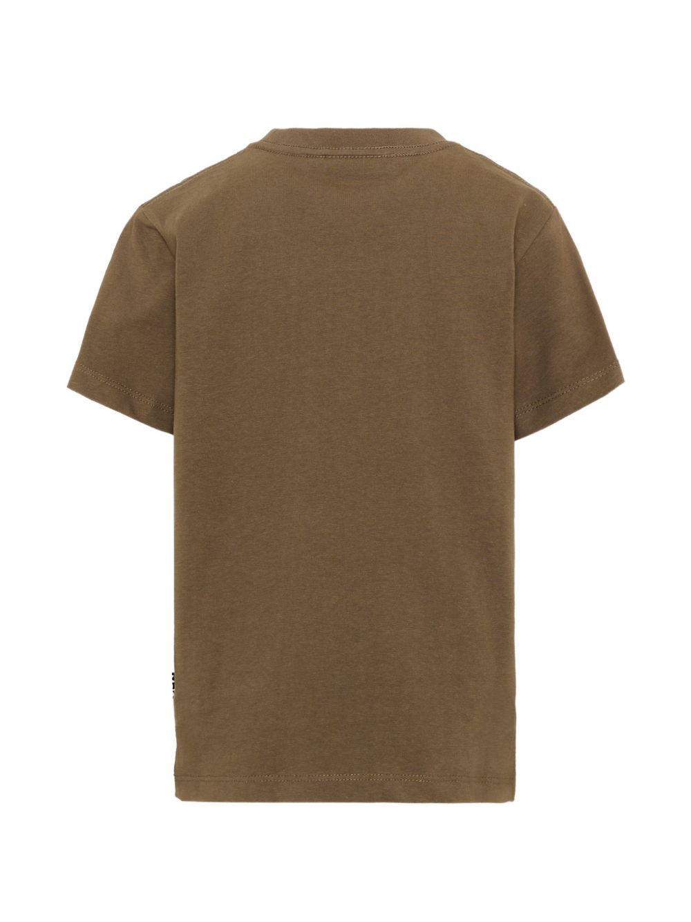 T-shirt per bambino Molo Kids marrone con stampa faccina sorridente 6W26A201 8795 MOLO KIDS 