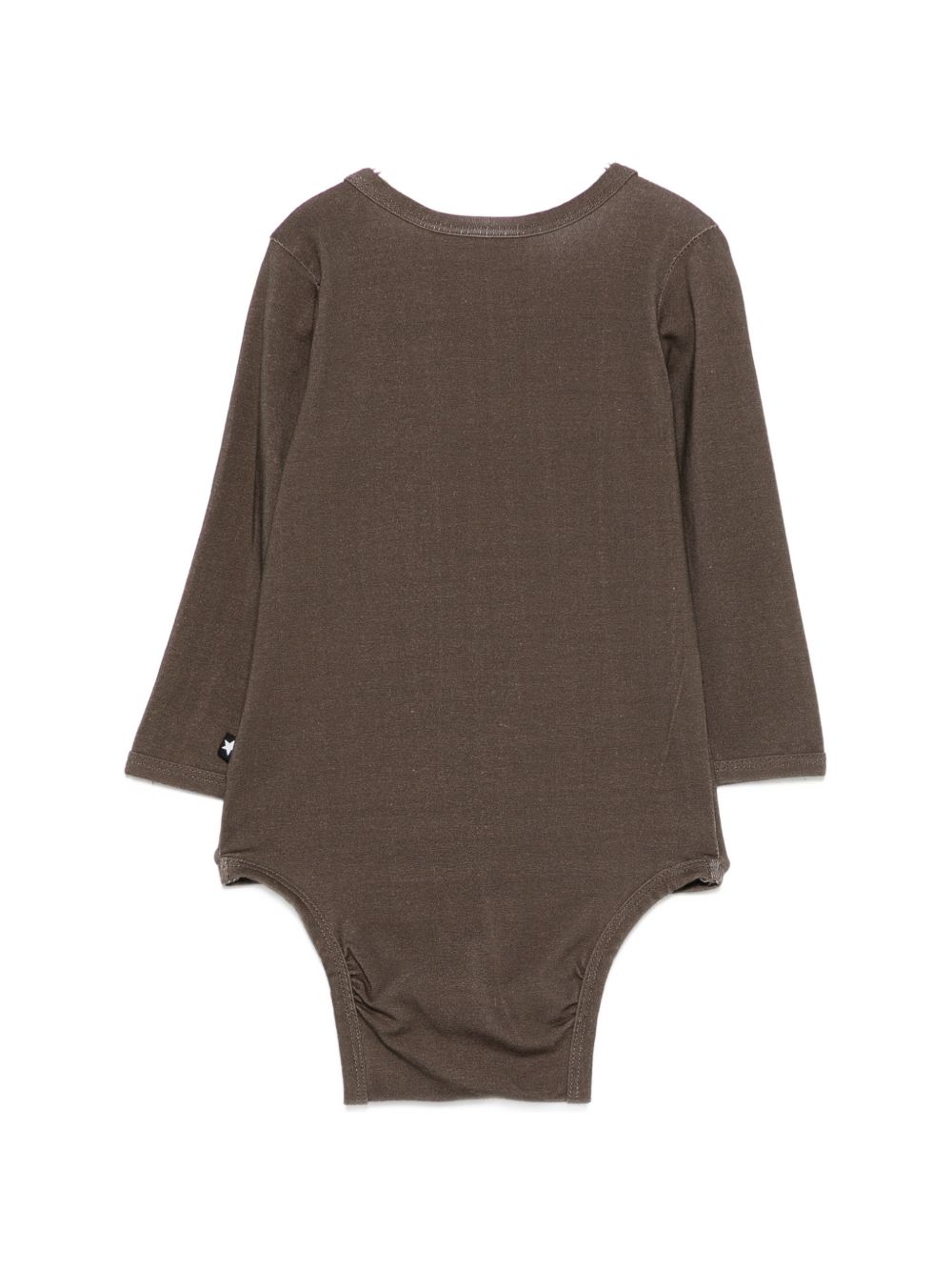 Body per neonato Molo Kids marrone con stampa orsetto sul davanti 6W26B204 5938 MOLO KIDS 