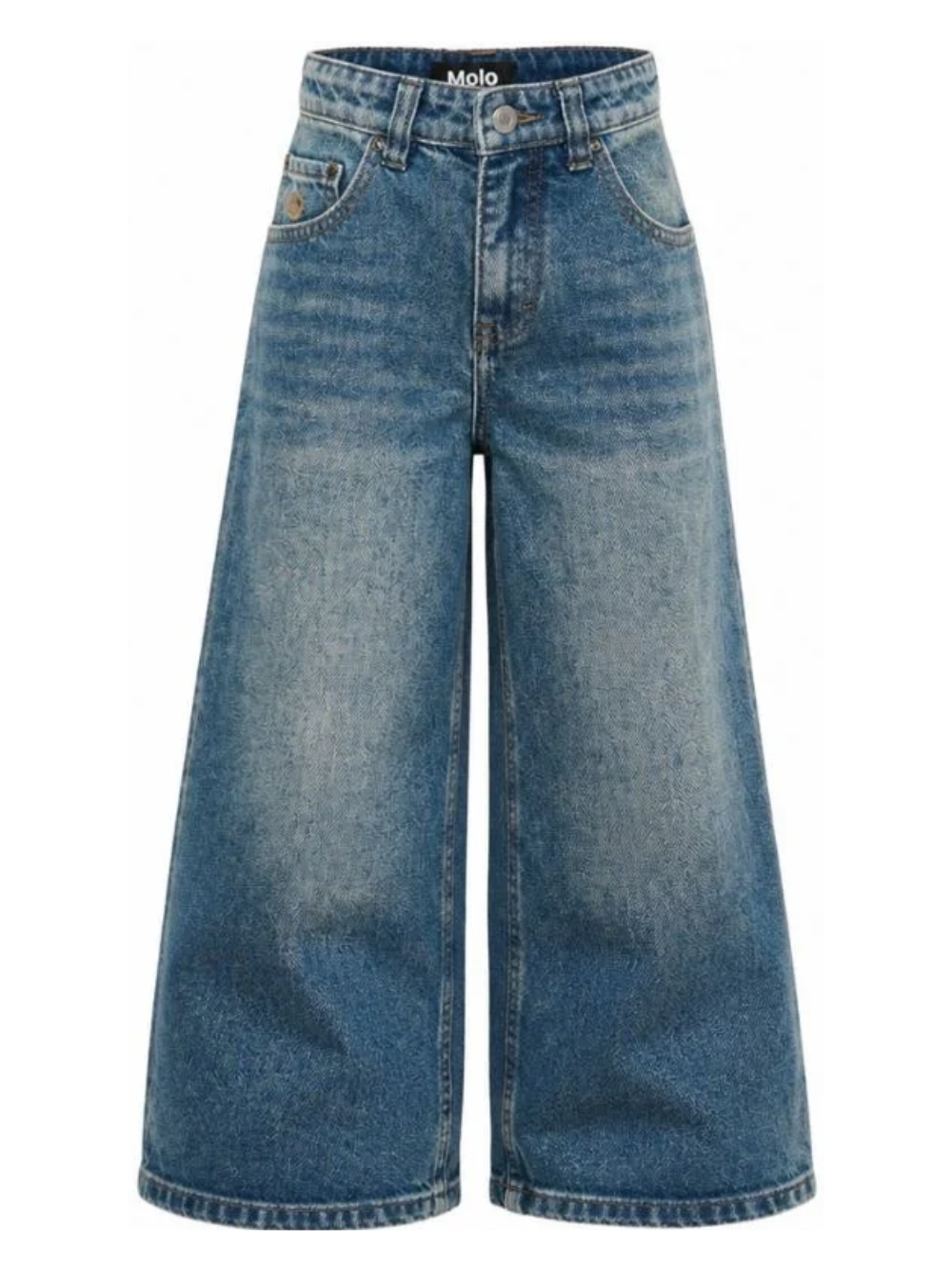 Jeans bambino Molo Kids blu in tessuto denim 6W26I105 5918 MOLO KIDS 