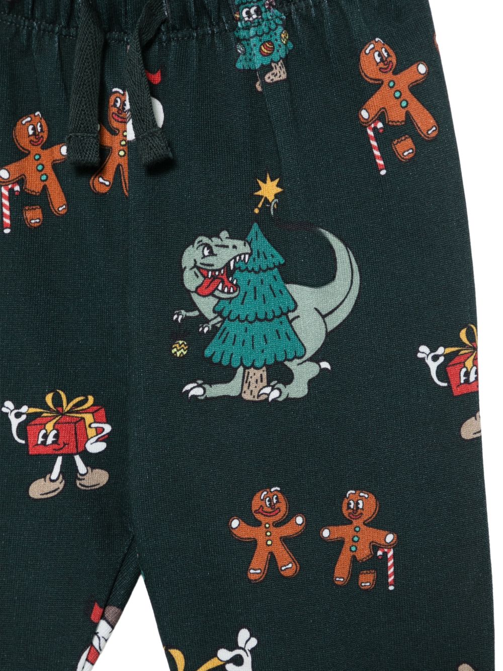 Pantaloni per neonato Molo Kids con stampa grafica natalizia 6W26I204 5872 MOLO KIDS 