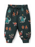 Pantaloni per neonato Molo Kids con stampa grafica natalizia 6W26I204 5872 MOLO KIDS 