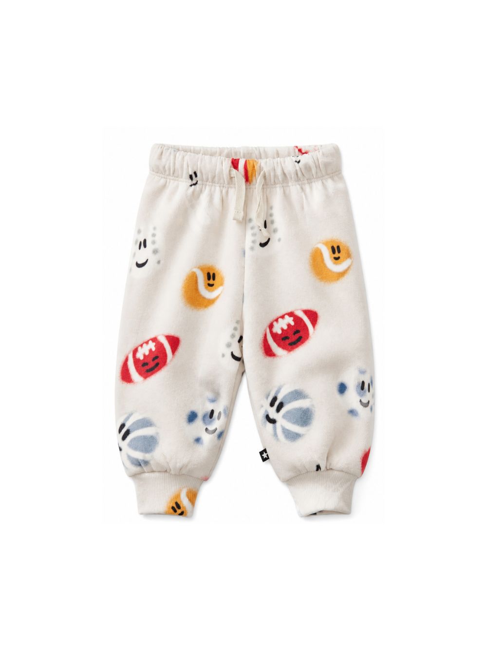 Pantatuta per neonato Molo beige con stampa grafica all-over 6W26I204 6077 MOLO KIDS 