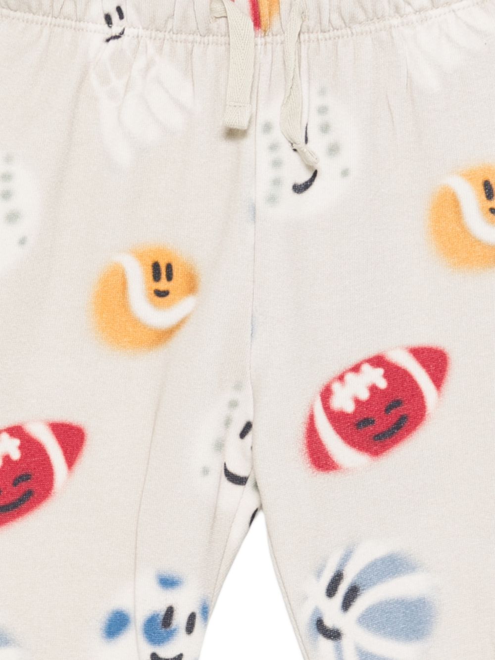 Pantatuta per neonato Molo beige con stampa grafica all-over 6W26I204 6077 MOLO KIDS 