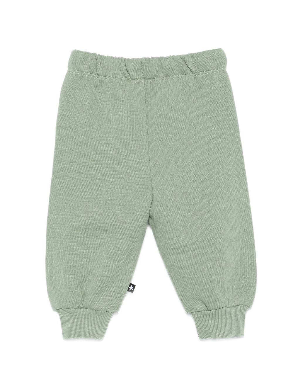 Pantaloni sportivi per neonato Molo Kids verde salvia con pacht 6W26I208 5720 MOLO KIDS 