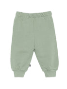 Pantaloni sportivi per neonato Molo Kids verde salvia con pacht 6W26I208 5720 MOLO KIDS 