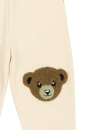 Pantatuta per neonato Molo Kids beige con patch orsetti sul davanti 6W26I208 8955 MOLO KIDS 