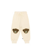 Pantatuta per neonato Molo Kids beige con patch orsetti sul davanti 6W26I208 8955 MOLO KIDS 