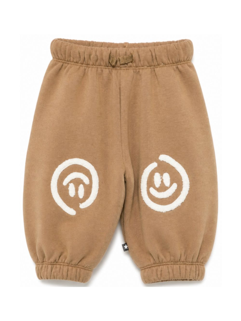 Pantatuta per neonato Molo Kids marrone con stampa faccin sorridenti 6W26I212 8810 MOLO KIDS 