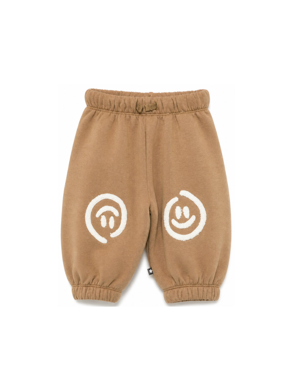 Pantatuta per neonato Molo Kids marrone con stampa faccin sorridenti 6W26I212 8810 MOLO KIDS 