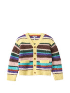Cardigan per bambina Molo Kids multicolore con motivo a righe orizzontali 6W26K301 5755 MOLO KIDS 