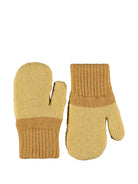 Guanti per bambina Molo Kids beige con motivo giraffa ad intarsio 7W26S102 5725 MOLO KIDS 