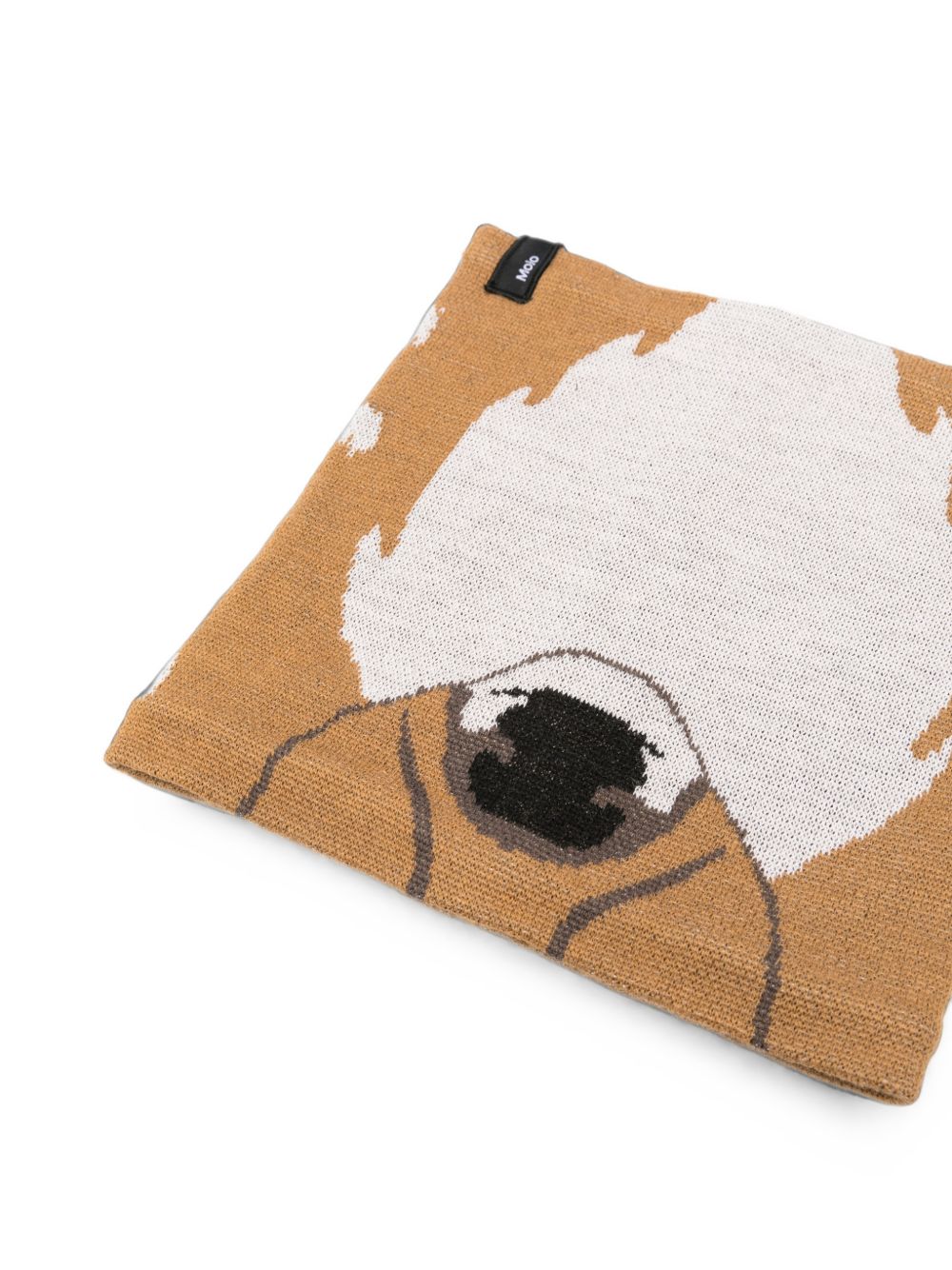 Set berretto e snood Kleo per bambini Molo marrone con intarsio cervo 7W26S302 3059 MOLO KIDS 