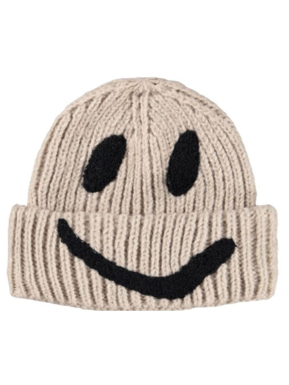 Berretto per bambino Molo Kids beige con motivo smile 7W26S303 5645 MOLO KIDS 