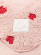 Passamontagna in pile per bambina Molo rosa con orecchie 7W26S402 3480 MOLO KIDS 