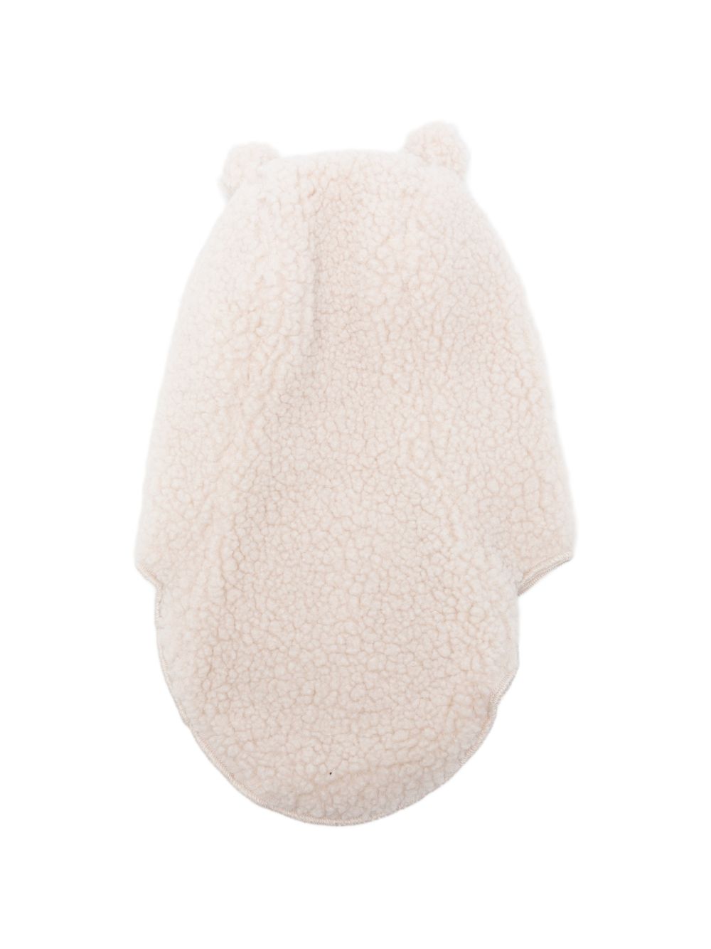 Passamontagna in pile per bambini Molo bianco con orecchie 7W26S402 5645 MOLO KIDS 