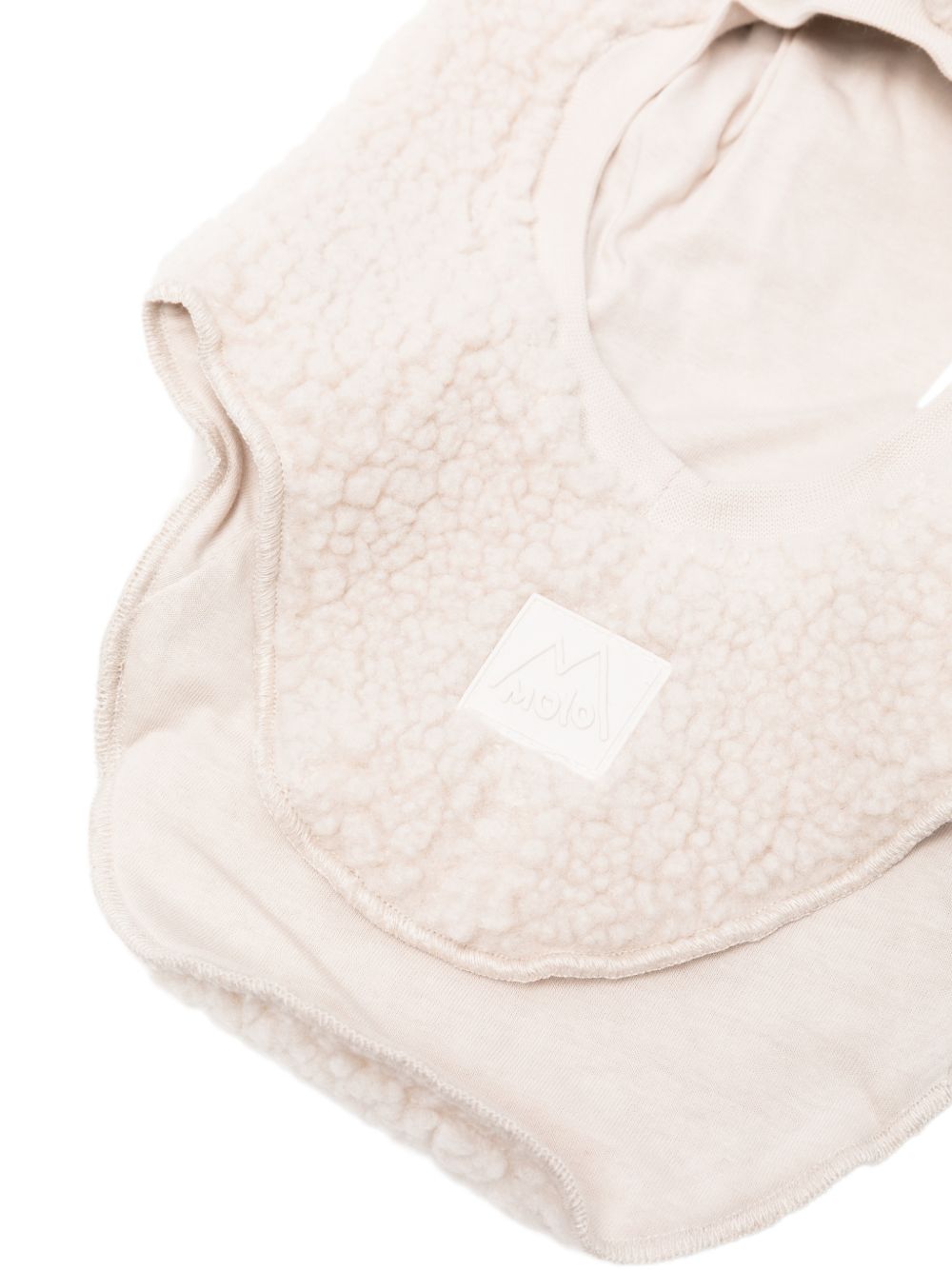Passamontagna in pile per bambini Molo bianco con orecchie 7W26S402 5645 MOLO KIDS 