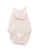 Passamontagna in pile per bambini Molo bianco con orecchie 7W26S402 5645 MOLO KIDS 