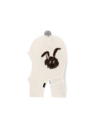 Cappello per neonato Molo Kids bianco con motivo coniglio 7W26S403 5775 MOLO KIDS 