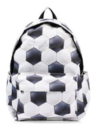 Zaino per bambino Molo Kids bianco e nero con stampa grafica pallone da calcio all-over 7W26V203 6253 MOLO KIDS 
