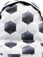 Zaino per bambino Molo Kids bianco e nero con stampa grafica pallone da calcio all-over 7W26V203 6253 MOLO KIDS 