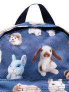 Zaino per bambini Molo Kids blu con stampa animaletti 7W26V204 5936 MOLO KIDS 