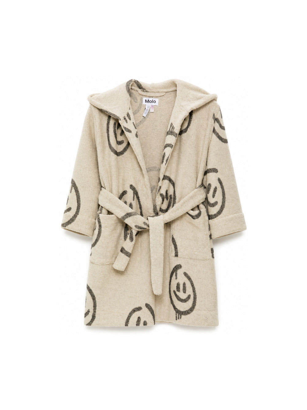 Accappatoio per bambini Molo Kids beige con cappuccio 7W26W401 5871 MOLO KIDS 