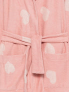 Accappatoio per bambina Molo Kids rosa con motivo a cuori 7W26W401 5873 MOLO KIDS 