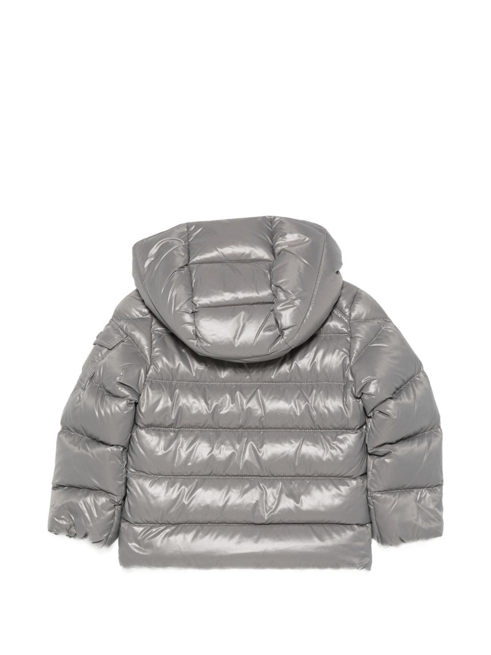 Giubbino Maya per neonato Moncler Enfant grigio con imbottitura in piuma L29511A00018597Z8 906 MONCLER KIDS 