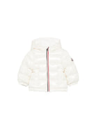 Giubbino per neonati Moncler Kids bianco con design imbottito L29511A00019597Z8 034 MONCLER KIDS 