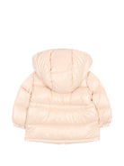 Giubbino per neonata Moncler Kids rosa con design imbottito L29511A00021597Z8 529 MONCLER KIDS 
