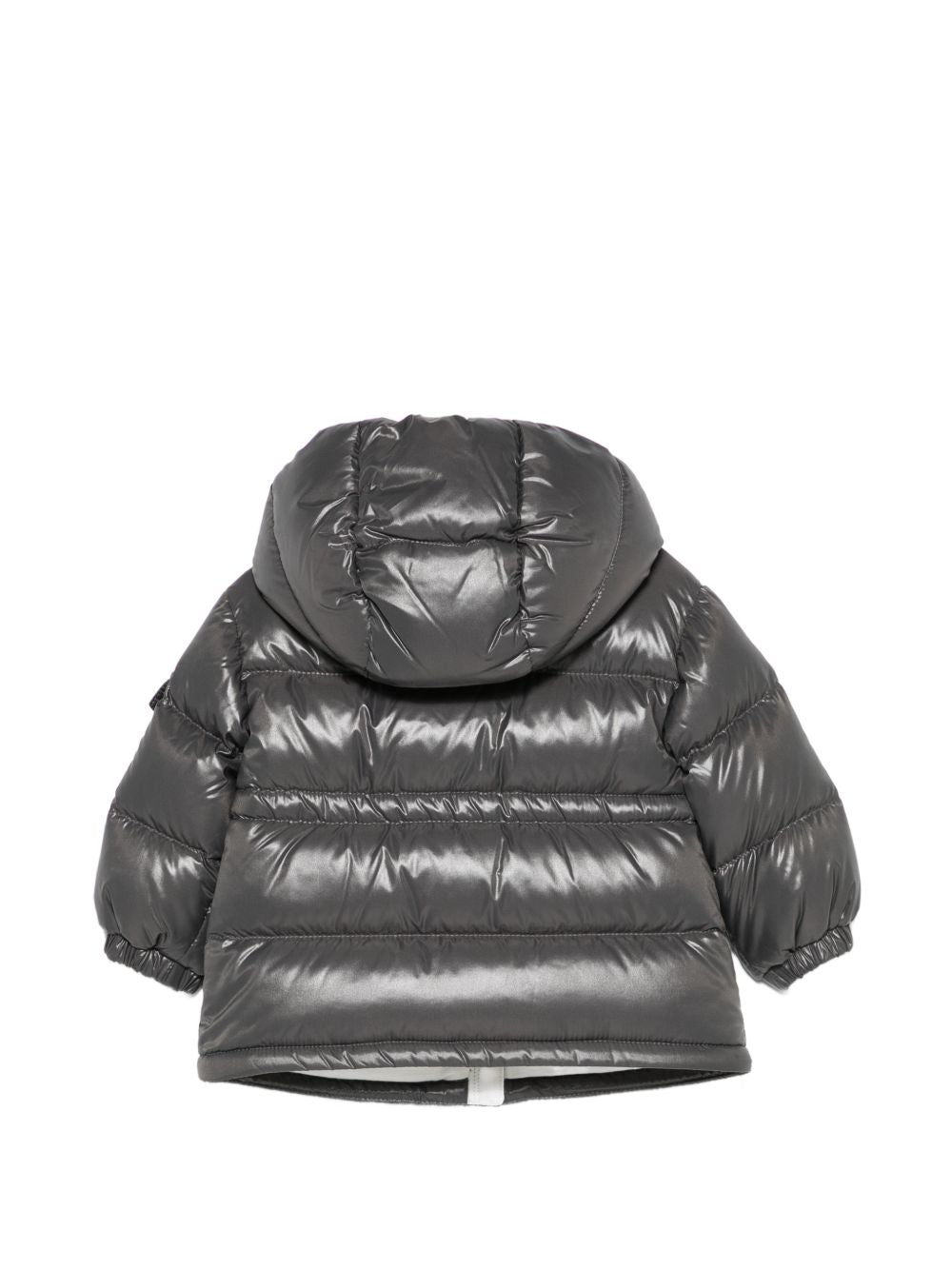 Giubbino Maire per neonata Moncler Enfant grigio con imbottitura in piuma L29511A00021597Z8 92A MONCLER KIDS 