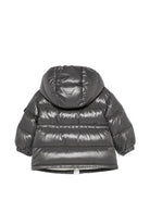 Giubbino Maire per neonata Moncler Enfant grigio con imbottitura in piuma L29511A00021597Z8 92A MONCLER KIDS 